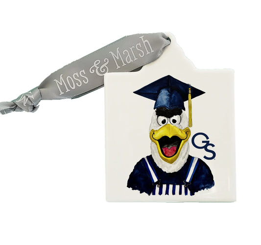 MOSS & MARSH - Porcelain Grad Gus Ornament