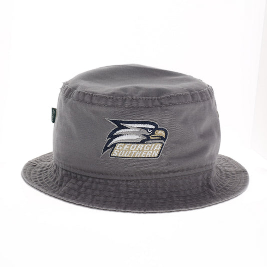 Bucket Hat - Athletic Eagle Head - Grey