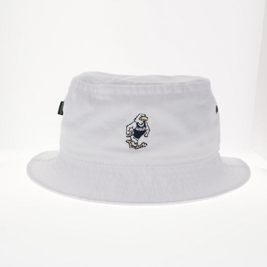 Bucket Hat - Strutting Eagle - White