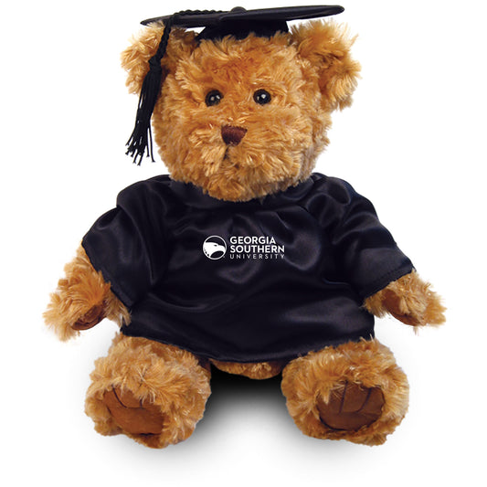 GRAD BEAR Cap and Gown - 10" Plush