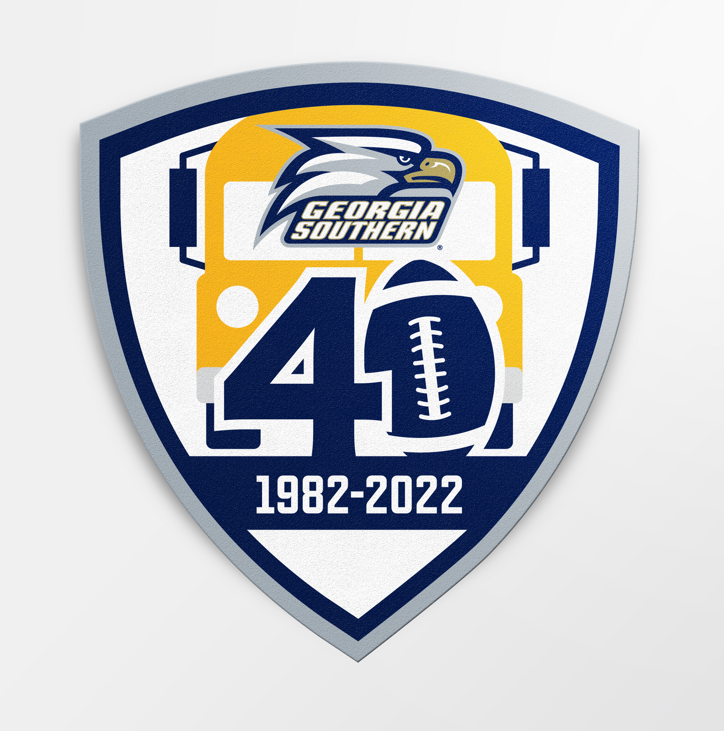 40th Anniversary Logo - Coated Decal Sticker