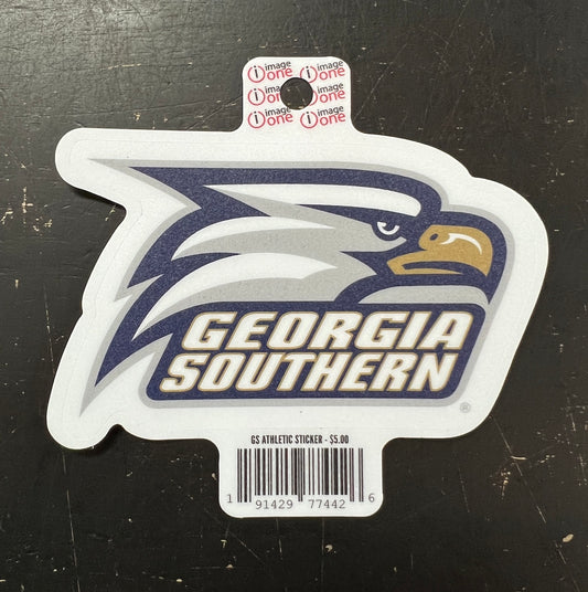 Athletic Eagle Logo Decal Matte-Coated Sticker