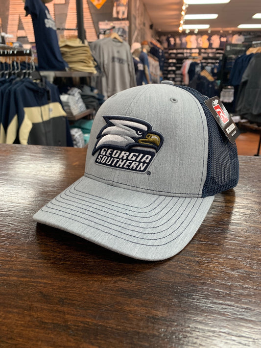 Richardson 112 - Athletic Eagle Grey/Navy Trucker