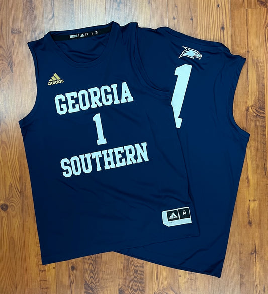 ADIDAS - NAVY BLUE Replica Basketball Jersey - #1