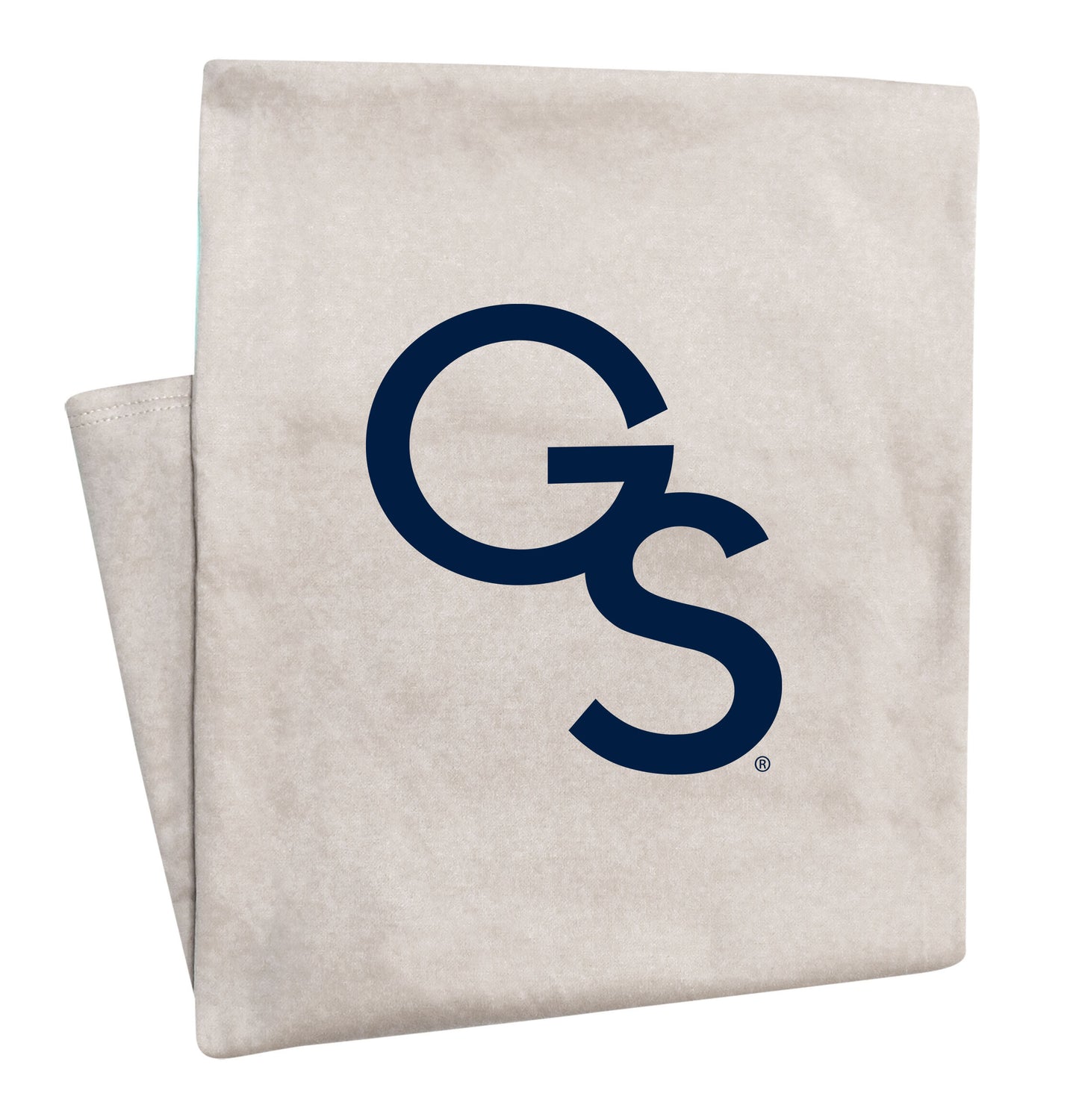 Interlocking GS Heavyweight Sweatshirt Blanket - Oatmeal
