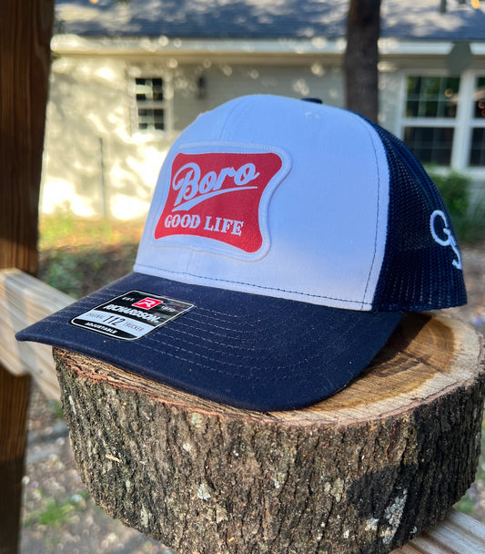 Richardson 112 - Boro Good Life Patch White/Navy