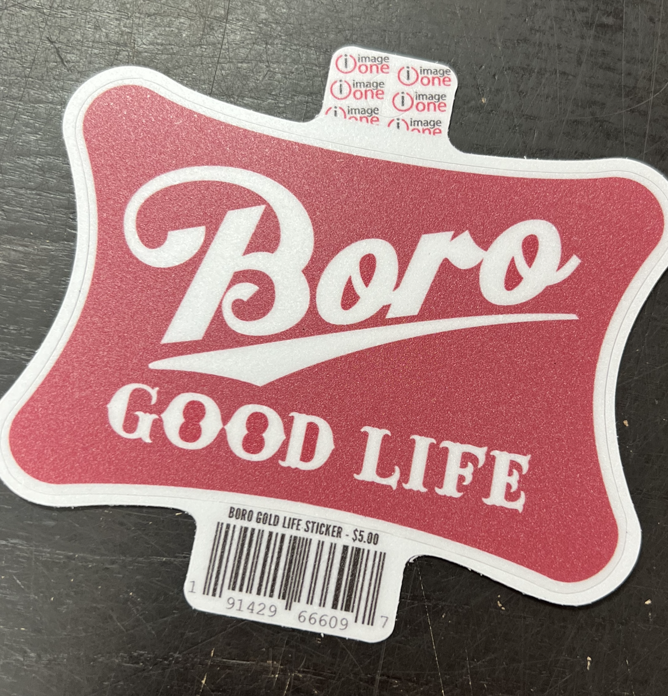 Boro Life Decal Matte-Coated Sticker