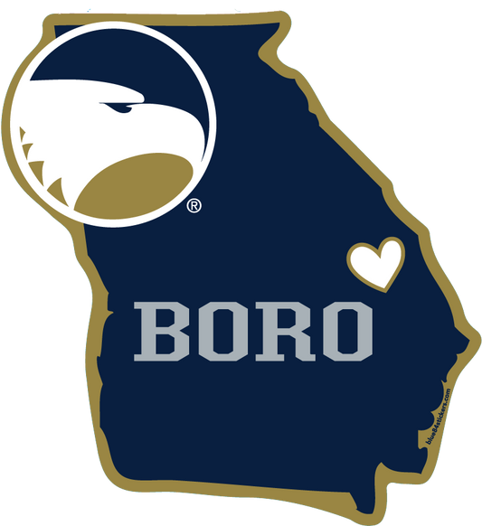 Boro Love Decal Matte-Coated Sticker