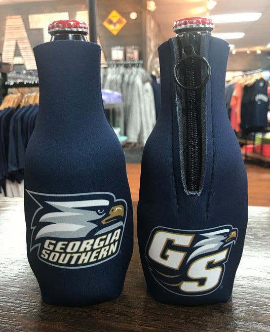 Bottle Koozie - Athletic Eagle Logo