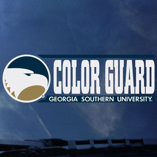 COLOR GUARD Decal Sticker - 2" x 6.5"