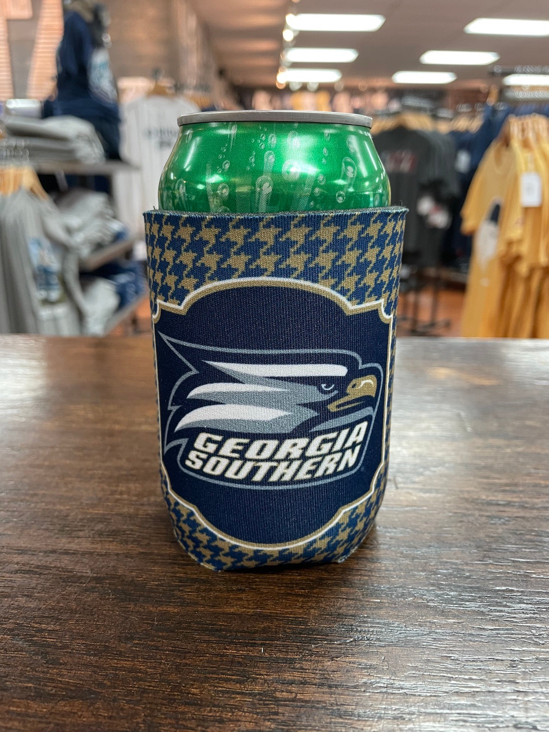 Can Koozie - Houndstooth Pattern