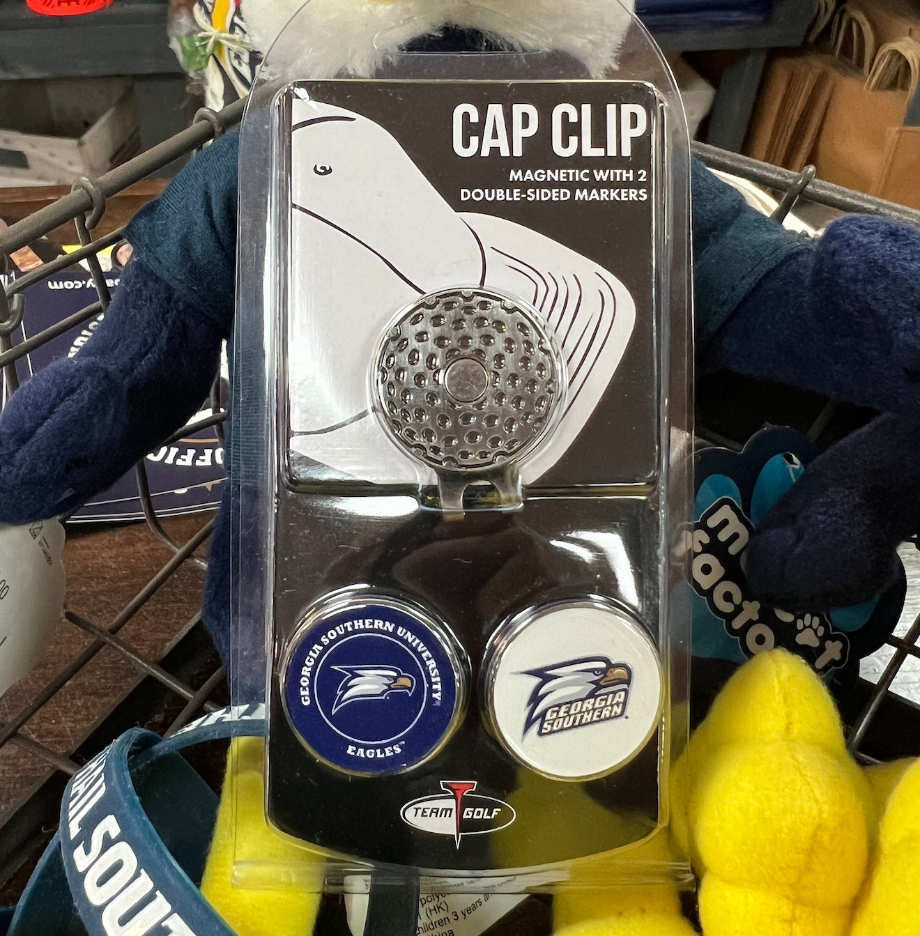 Cap Clip with Golf Ball Marker