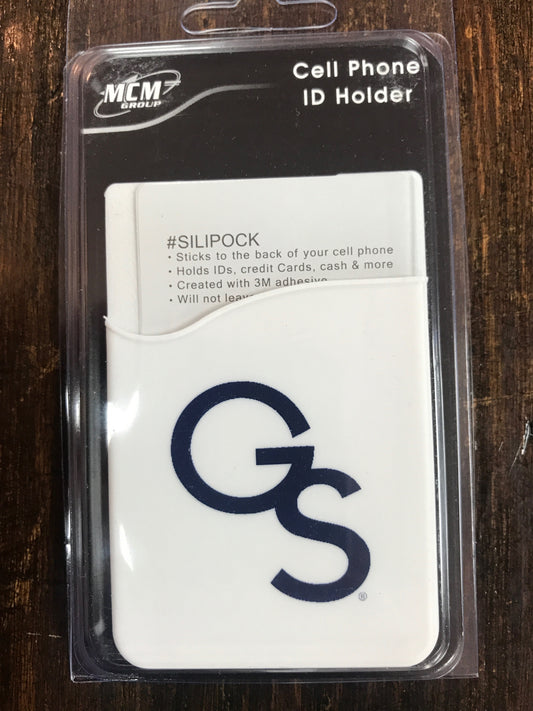Cell Phone ID Holder - GS White