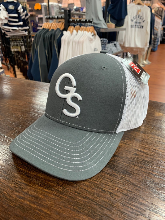 Richardson 112 - Interlocking GS Charcoal/White