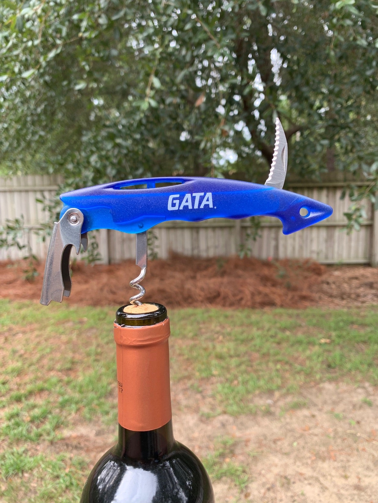 Corkscrew and Bottle Opener - GATA