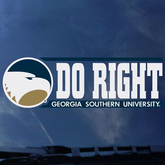 DO RIGHT Decal Sticker - 2" x 6.5"