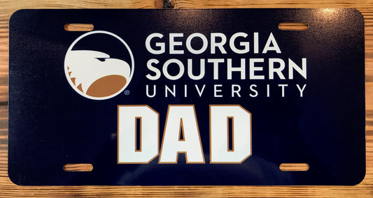 Aluminum License Plate - Dad