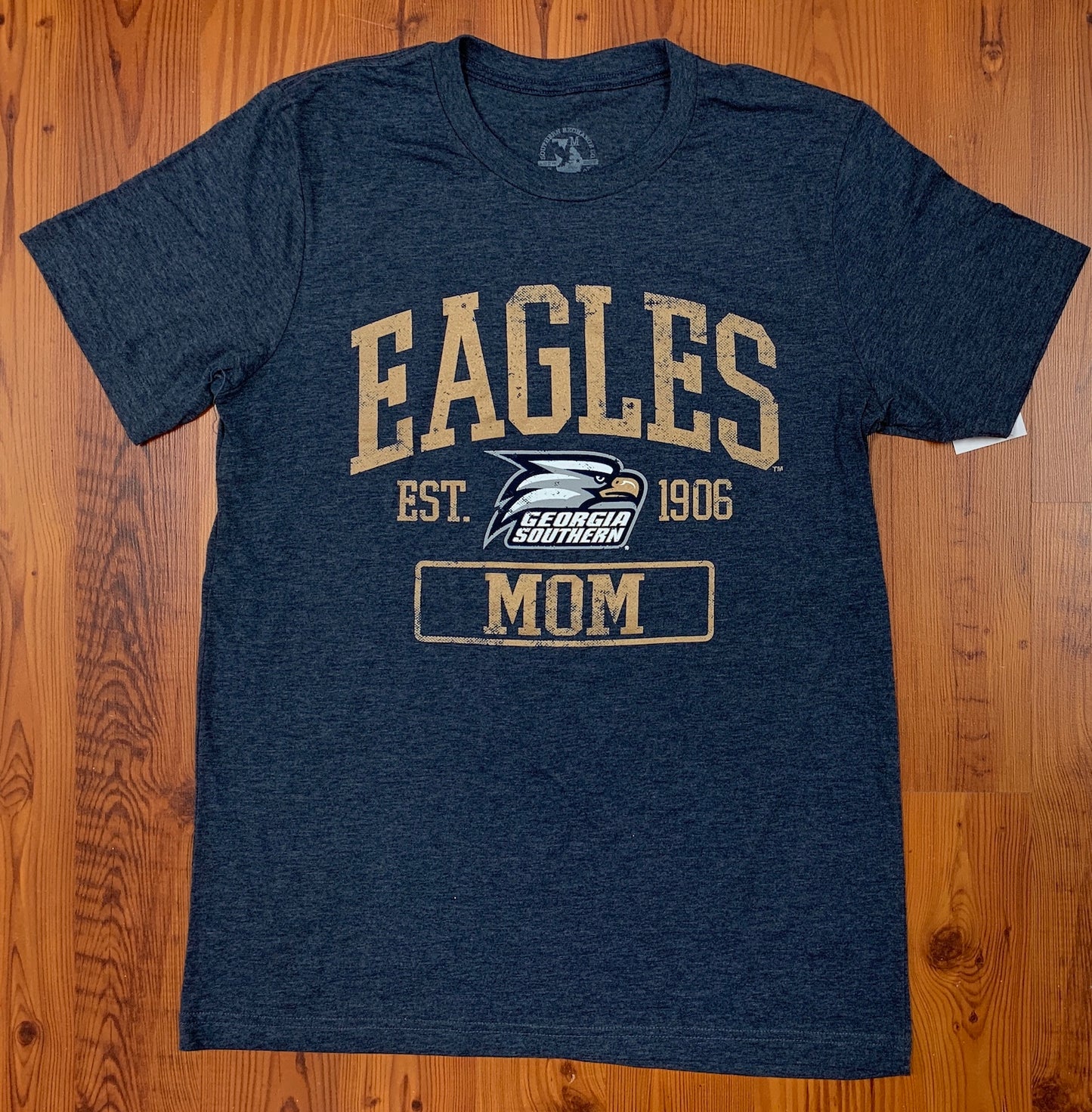 Eagles Mom - Supersoft Heather Navy Tee