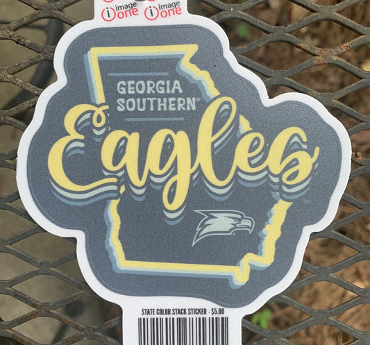 Eagles State Matte-Coated Decal Sticker