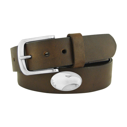 Leather Belt - with Metal Conchos