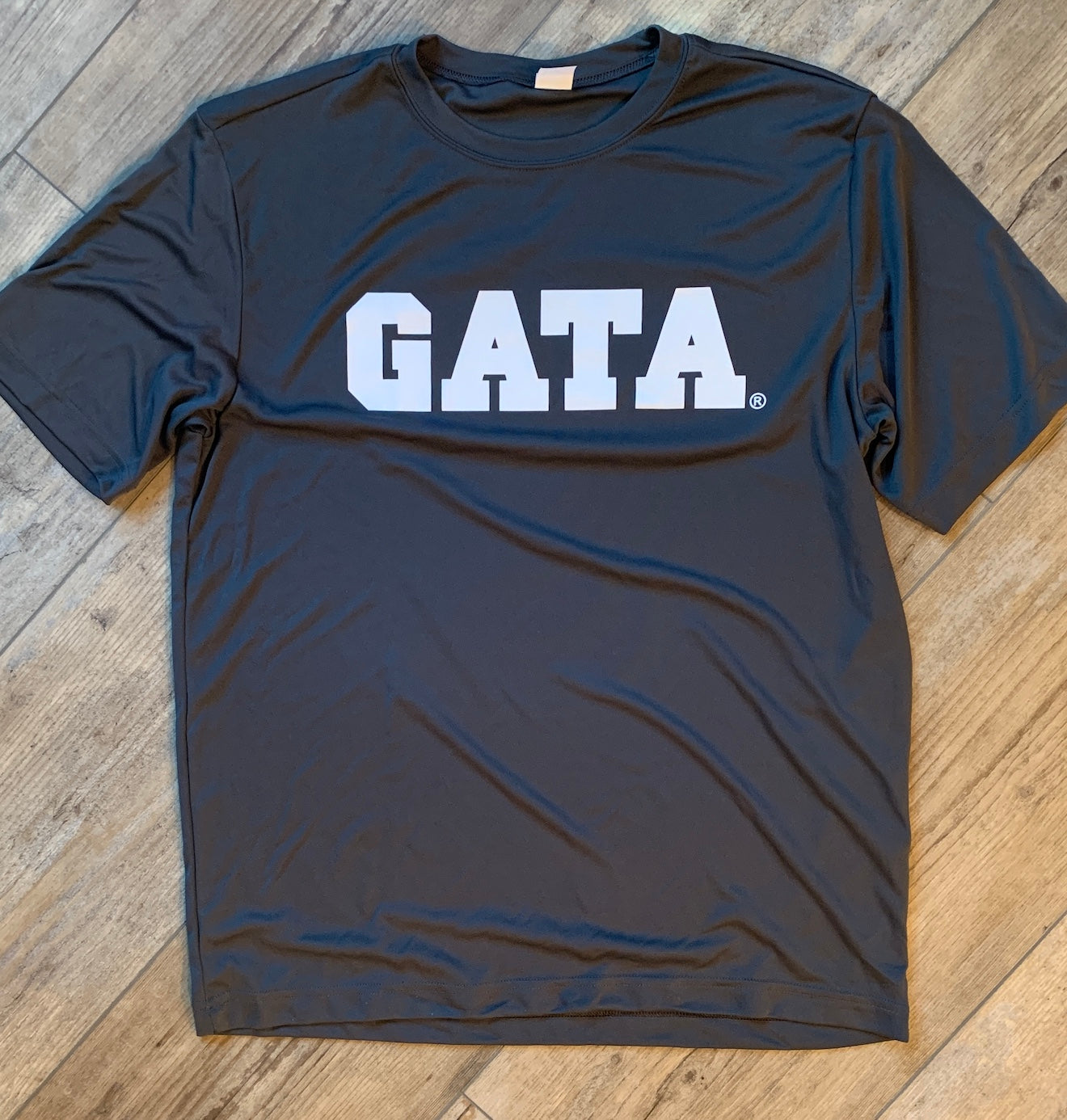 Classic GATA Short Sleeve Performance Tee - Iron Grey