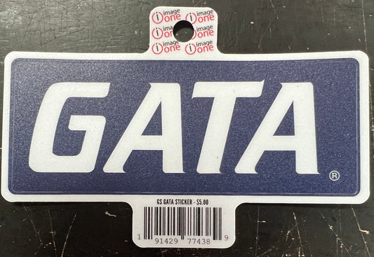 GATA Decal Matte-Coated Sticker