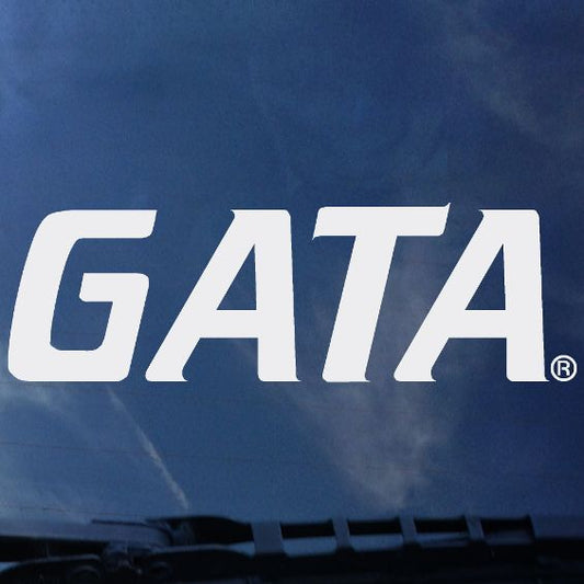GATA Decal Sticker - White