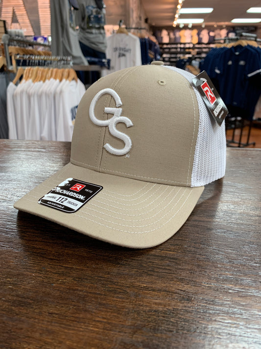 Richardson 112 - Interlocking GS Khaki/White