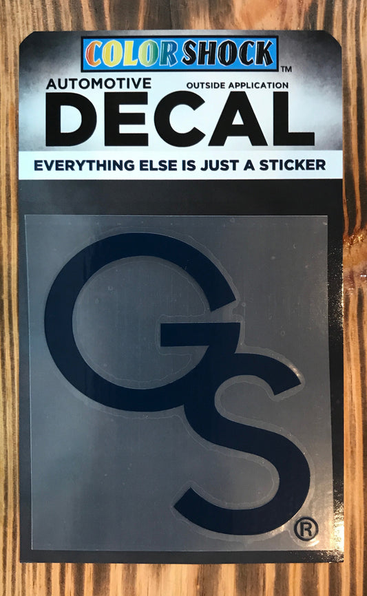 GS Navy Decal Sticker
