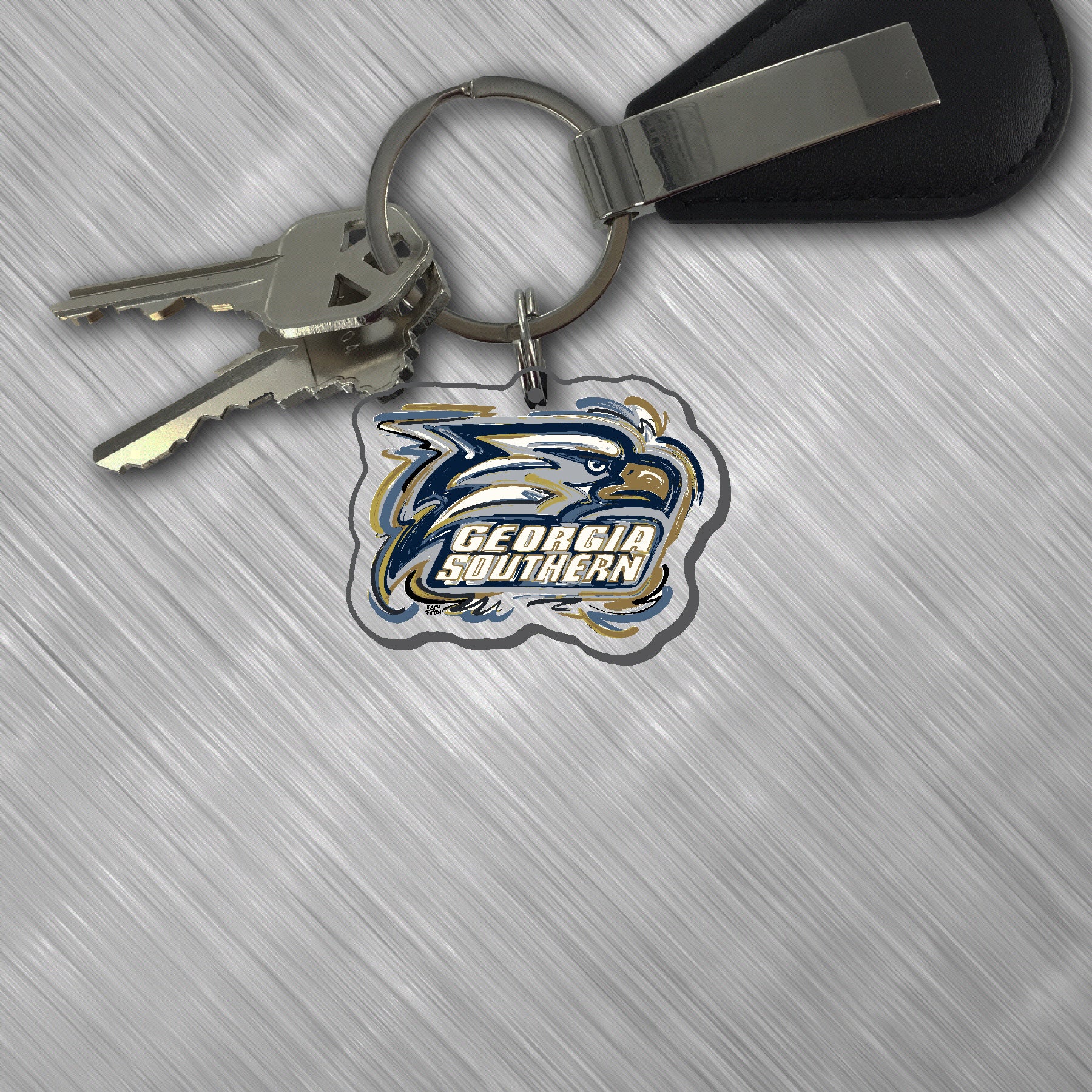 Justin Patten - Athletic Eagle Acrylic Key Chain – Southern Exchange ...