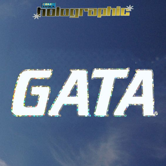 Holographic GATA Decal Sticker