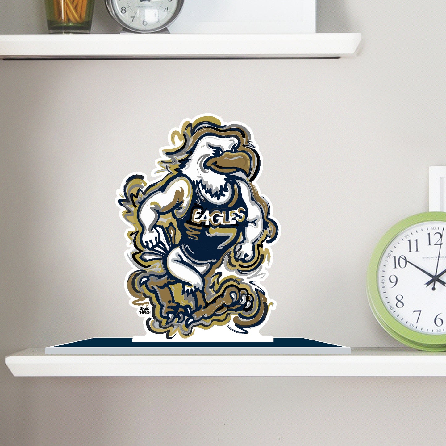 Justin Patten Standee Strutting Eagle Table Topper