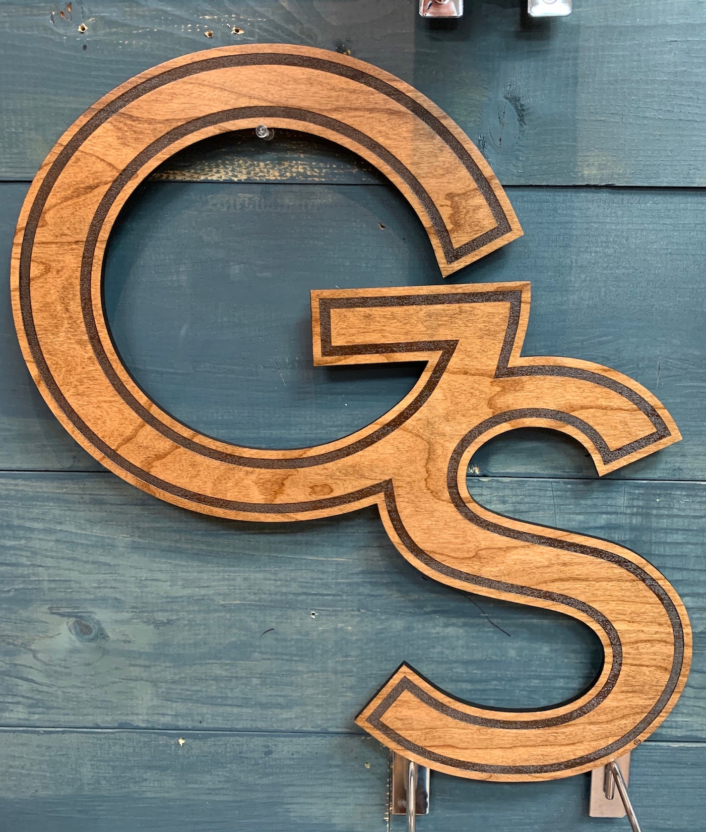 GS Cut Out Wood Wall Hanging Standard Size Southern Exchange Company