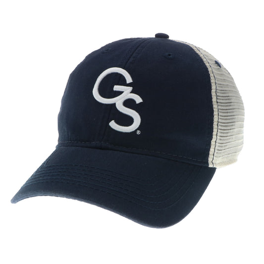 Legacy Interlocking GS Trucker Cap - Navy