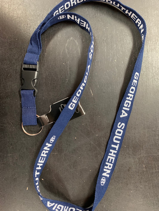 Woven Lanyard w/Buckle - Georgia Southern