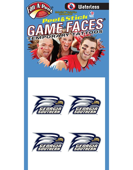 Temporary Face Tattoos - Athletic Eagle