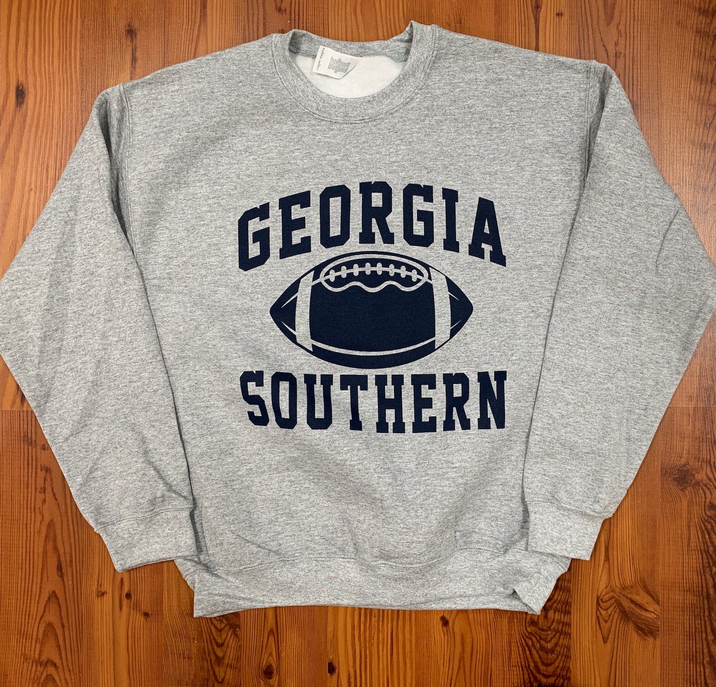 Classic Georgia Southern Football - Athletic Grey Sweatshirt