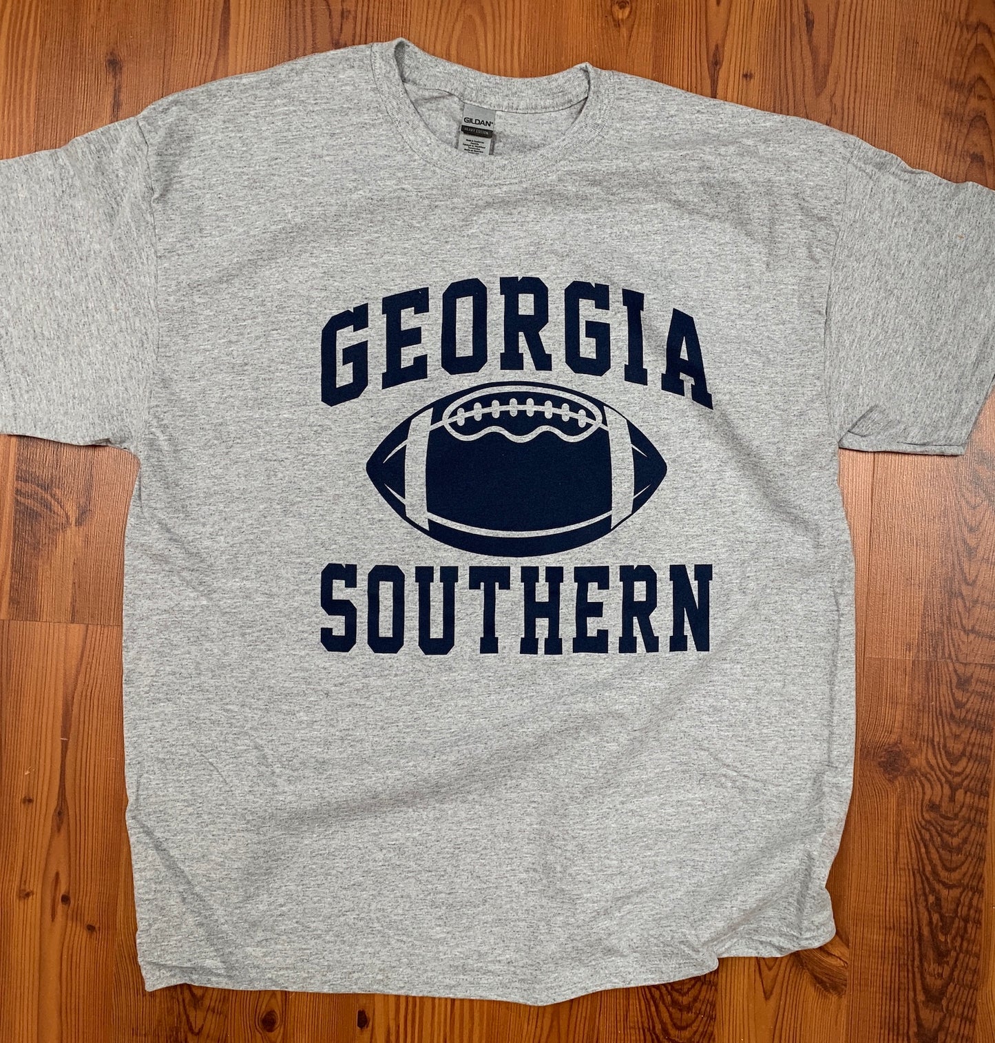 Classic Georgia Southern Football - Athletic Grey Tee