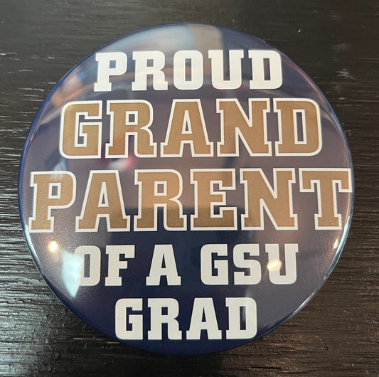Grad Grandparent Button Pin