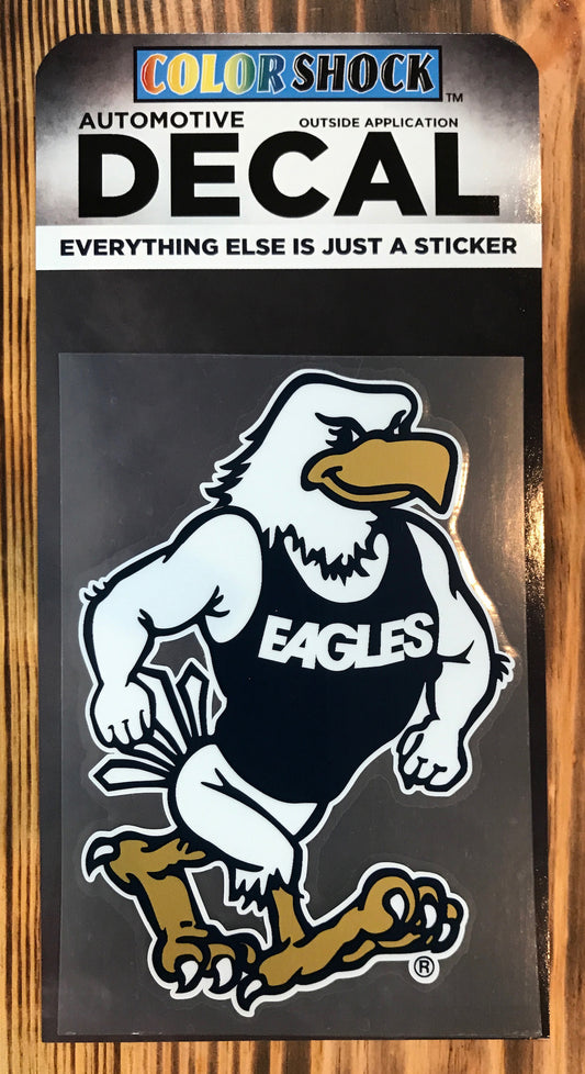 Strutting Eagle Decal Sticker - 5"