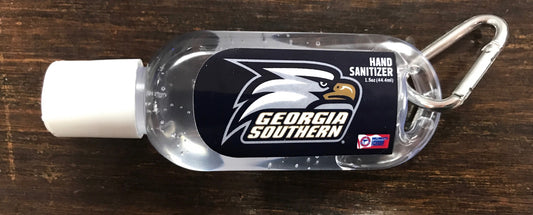 Hand Sanitizer w/Carabiner - Georgia Southern Branded