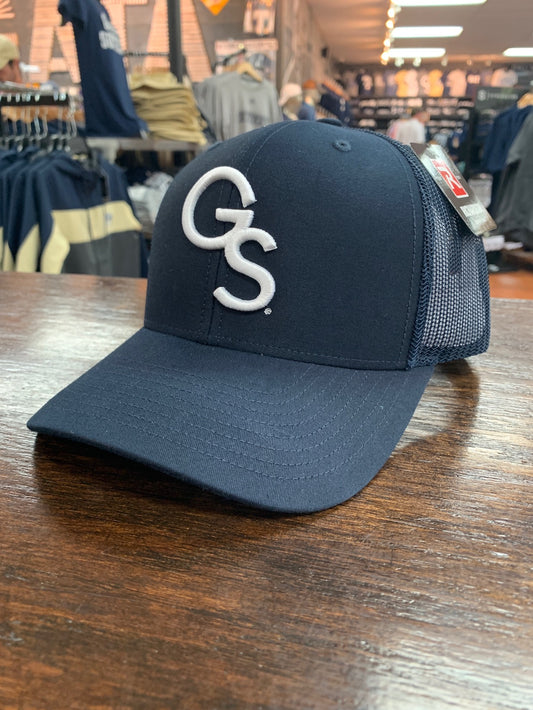 Richardson 112 - Interlocking GS Trucker - SOLID NAVY