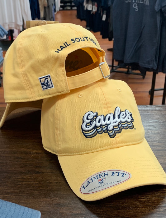 LADIES Sunglow Retro Script Twill Cap