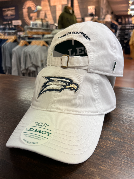 Legacy LADIES Athletic Eagle Relaxed Twill Cap - White