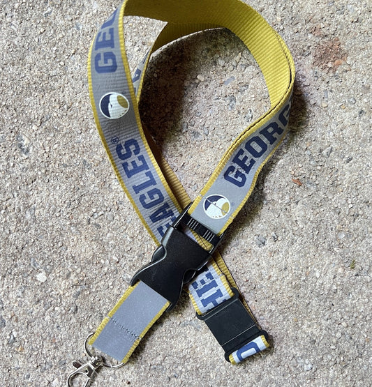 Lanyard with Reflective Ink