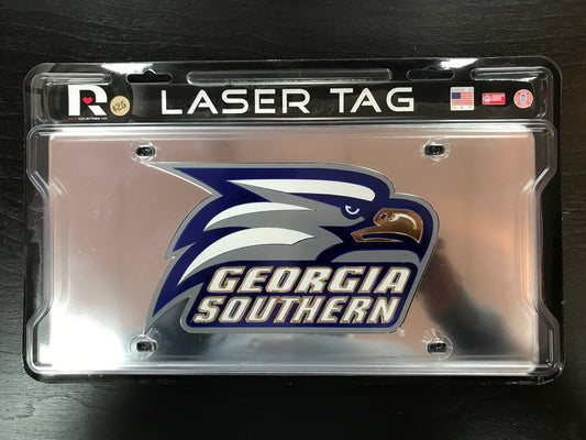 Silver Laser-Cut Car Tag