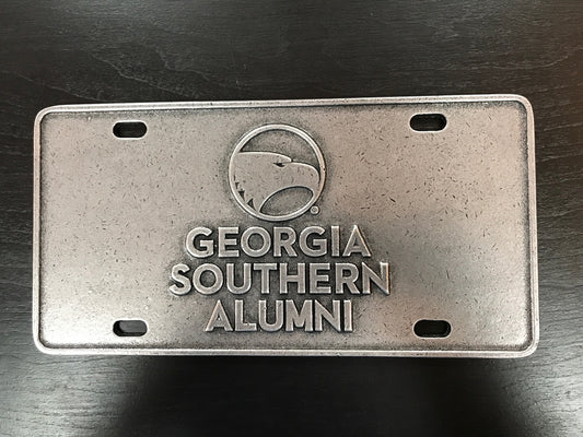 Heavy Duty Metal License Plate - Alumni