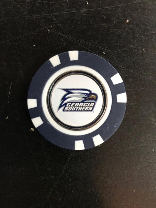 Poker Golf Chip with Ball Marker