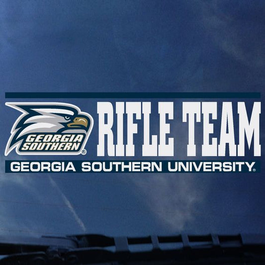 RIFLE TEAM Decal Sticker - 2" x 6.5"