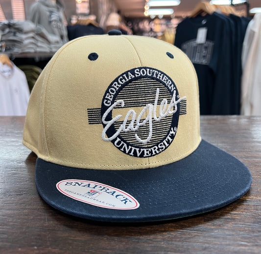 Classic Retro Circle Five-Panel Throwback Cap